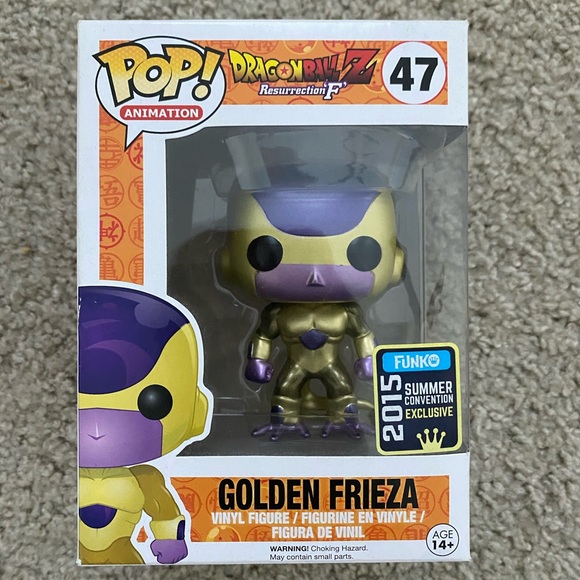 Golden Frieza pop figure